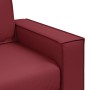 Sofá Loveseat  Rojo Vino de 140 cm de Cuero Sintético | Foro24.es | Tu tienda online para hogar, jardín y más Foro24.es