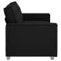 Sofá Loveseat Negro de Cuero Sintético 140 cm von , Sofas - Ref: Foro24-4105056, Preis: 229,96 €, Rabatt: %