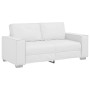 Sofá Loveseat Blanco 140 cm de poliéster by , Sofas - Ref: Foro24-4105057, Price: 233,55 €, Discount: %