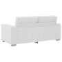 Sofá Loveseat Blanco 140 cm de poliéster by , Sofas - Ref: Foro24-4105057, Price: 233,55 €, Discount: %