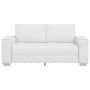 Sofá Loveseat Blanco 140 cm de poliéster by , Sofas - Ref: Foro24-4105057, Price: 233,55 €, Discount: %