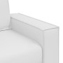 Sofá Loveseat Blanco 140 cm de poliéster by , Sofas - Ref: Foro24-4105057, Price: 233,55 €, Discount: %
