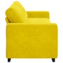 Sofá de 3 Plazas Amarillo 180 cm Terciopelo | Foro24.es | Tu tienda online para hogar, jardín y más Foro24.es