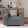 Sillón Gris Oscuro 59 cm Tela by , Sofas - Ref: Foro24-4105208, Price: 170,56 €, Discount: %