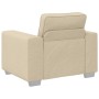 Sillón  en crema de 59 cm de tela | Foro24.es | Tu tienda online para hogar, jardín y más Foro24.es