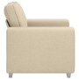 Sillón  en crema de 59 cm de tela | Foro24.es | Tu tienda online para hogar, jardín y más Foro24.es