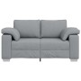 Sofá Loveseat  Gris Claro 120 cm Tela | Foro24.es | Tu tienda online para hogar, jardín y más Foro24.es