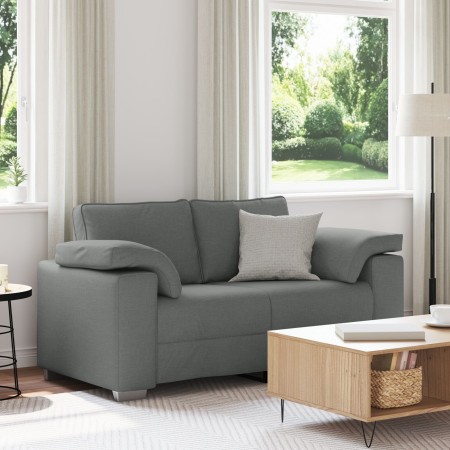 Sofá Loveseat Gris Oscuro 120 cm Tela by , Sofas - Ref: Foro24-4105218, Price: 225,23 €, Discount: %