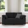 Sofá Loveseat Negro 120 cm Tela von , Sofas - Ref: Foro24-4105219, Preis: 225,00 €, Rabatt: %