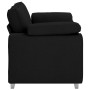 Sofá Loveseat Negro 120 cm Tela von , Sofas - Ref: Foro24-4105219, Preis: 225,00 €, Rabatt: %