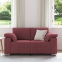 Sofá Loveseat Rojo vino 120 cm Tela de , Sofás - Ref: Foro24-4105220, Precio: 223,20 €