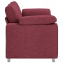 Sofá Loveseat Rojo vino 120 cm Tela von , Sofas - Ref: Foro24-4105220, Preis: 223,29 €, Rabatt: %