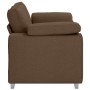 Sofá Loveseat  Marrón 120 cm Tela | Foro24.es | Tu tienda online para hogar, jardín y más Foro24.es