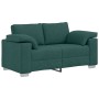 Sofá loveseat  Verde Oscuro 120 cm Tela | Foro24.es | Tu tienda online para hogar, jardín y más Foro24.es