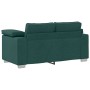 Sofá loveseat  Verde Oscuro 120 cm Tela | Foro24.es | Tu tienda online para hogar, jardín y más Foro24.es