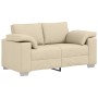 Sofá Loveseat  Crema 120 cm Tela | Foro24.es | Tu tienda online para hogar, jardín y más Foro24.es