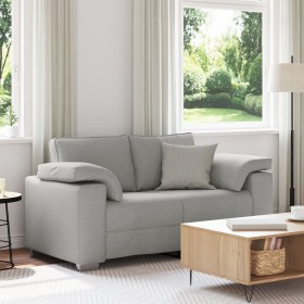 Sofá Loveseat Gris Nube 120 cm Tela