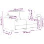 Sofá Loveseat de 120 cm de | Foro24.es | Tu tienda online para hogar, jardín y más Foro24.es