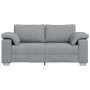 Sofá Loveseat Gris Claro 140 cm Tela von , Sofas - Ref: Foro24-4105227, Preis: 231,87 €, Rabatt: %