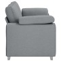 Sofá Loveseat Gris Claro 140 cm Tela von , Sofas - Ref: Foro24-4105227, Preis: 231,87 €, Rabatt: %