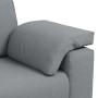 Sofá Loveseat Gris Claro 140 cm Tela von , Sofas - Ref: Foro24-4105227, Preis: 231,87 €, Rabatt: %