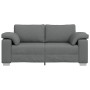 Sofá Love Seat  Gris Oscuro 140 cm Tela | Foro24.es | Tu tienda online para hogar, jardín y más Foro24.es