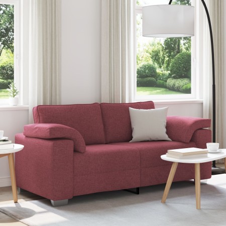 Sofá Loveseat Rojo Vino 140 cm Tela | Foro24.es | Tu tienda online para hogar, jardín y más Foro24.es