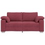 Sofá Loveseat Rojo Vino 140 cm Tela | Foro24.es | Tu tienda online para hogar, jardín y más Foro24.es