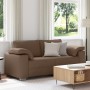 Sofá Loveseat Marrón 140 cm Tejido by , Sofas - Ref: Foro24-4105231, Price: 231,87 €, Discount: %