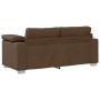 Sofá Loveseat Marrón 140 cm Tejido by , Sofas - Ref: Foro24-4105231, Price: 231,87 €, Discount: %