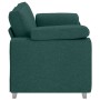 Sofá Loveseat Verde Oscuro 140 cm Tela | Foro24.es | Tu tienda online para hogar, jardín y más Foro24.es