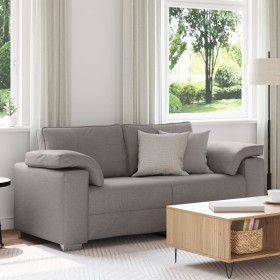 Sofá love seat taupe de de 140 cm de tela by , Sofas - Ref: Foro24-4105233, Price: 231,87 €, Discount: %
