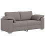Sofá love seat taupe de de 140 cm de tela by , Sofas - Ref: Foro24-4105233, Price: 231,87 €, Discount: %