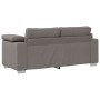 Sofá love seat taupe de de 140 cm de tela de , Sofás - Ref: Foro24-4105233, Precio: 231,78 €