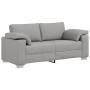 Sofá Loveseat Gris Nube 140 cm Tela by , Sofas - Ref: Foro24-4105235, Price: 233,95 €, Discount: %