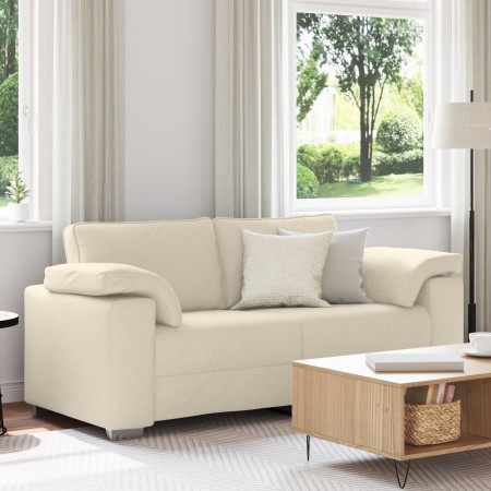 Sofá Loveseat de Lino de 140 cm by , Sofas - Ref: Foro24-4105236, Price: 254,18 €, Discount: %