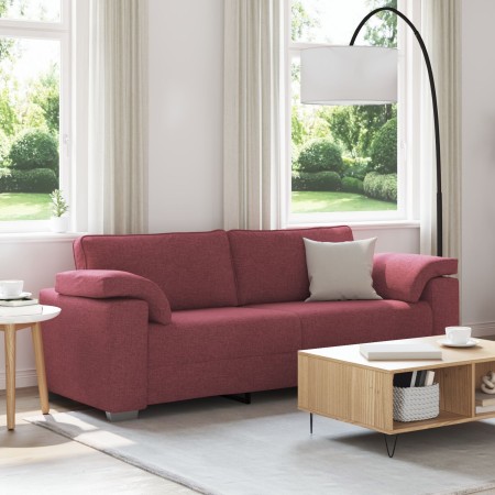 Sofá de 3 plazas Rojo vino 178 cm Tela by , Sofas - Ref: Foro24-4105240, Price: 276,71 €, Discount: %