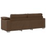 Sofá de 3 plazas Marrón 178 cm Tela by , Sofas - Ref: Foro24-4105241, Price: 276,71 €, Discount: %