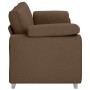 Sofá de 3 plazas Marrón 178 cm Tela by , Sofas - Ref: Foro24-4105241, Price: 276,71 €, Discount: %