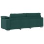 Sofá de 3 plazas  Verde Oscuro 178 cm Tela | Foro24.es | Tu tienda online para hogar, jardín y más Foro24.es