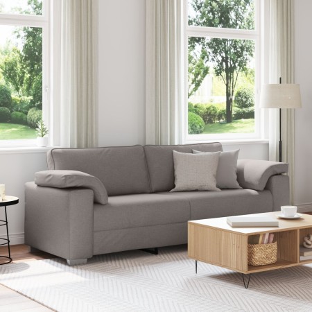 Sofá de 3 plazas Taupe de 178 cm en tela von , Sofas - Ref: Foro24-4105243, Preis: 277,15 €, Rabatt: %