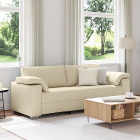 Sofá de 3 plazas Crema de 178 cm en tela by , Sofas - Ref: Foro24-4105244, Price: 278,99 €, Discount: %