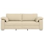 Sofá de 3 plazas Crema de 178 cm en tela von , Sofas - Ref: Foro24-4105244, Preis: 277,15 €, Rabatt: %