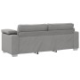 Sofá de 3 plazas  Gris Nube 178 cm Tela | Foro24.es | Tu tienda online para hogar, jardín y más Foro24.es