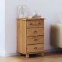 Cajonera 'ASKIM'Madera Sólida Marrón 45.8x40x79 cm | Foro24.es | Tu tienda online para hogar, jardín y más Foro24.es