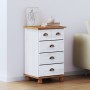 Cajonera 'ASKIM'Blanca 45.8x40x79 cm Madera Sólida de Pino | Foro24.es | Tu tienda online para hogar, jardín y más Foro24.es