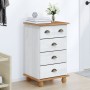 Cajonera 'ASKIM'Blanca 45.8x40x79 cm Madera Sólida de Pino | Foro24.es | Tu tienda online para hogar, jardín y más Foro24.es