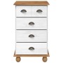 Cajonera 'ASKIM'Blanca 45.8x40x79 cm Madera Sólida de Pino | Foro24.es | Tu tienda online para hogar, jardín y más Foro24.es