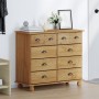 Cajonera 'ASKIM'Color Marrón Miel 91x40x79 cm de Madera Sólida de Pino von , Schubladen - Ref: Foro24-4105421, Preis: 211,60 ...