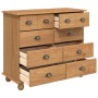 Cajonera 'ASKIM'Color Marrón Miel 91x40x79 cm de Madera Sólida de Pino von , Schubladen - Ref: Foro24-4105421, Preis: 211,60 ...